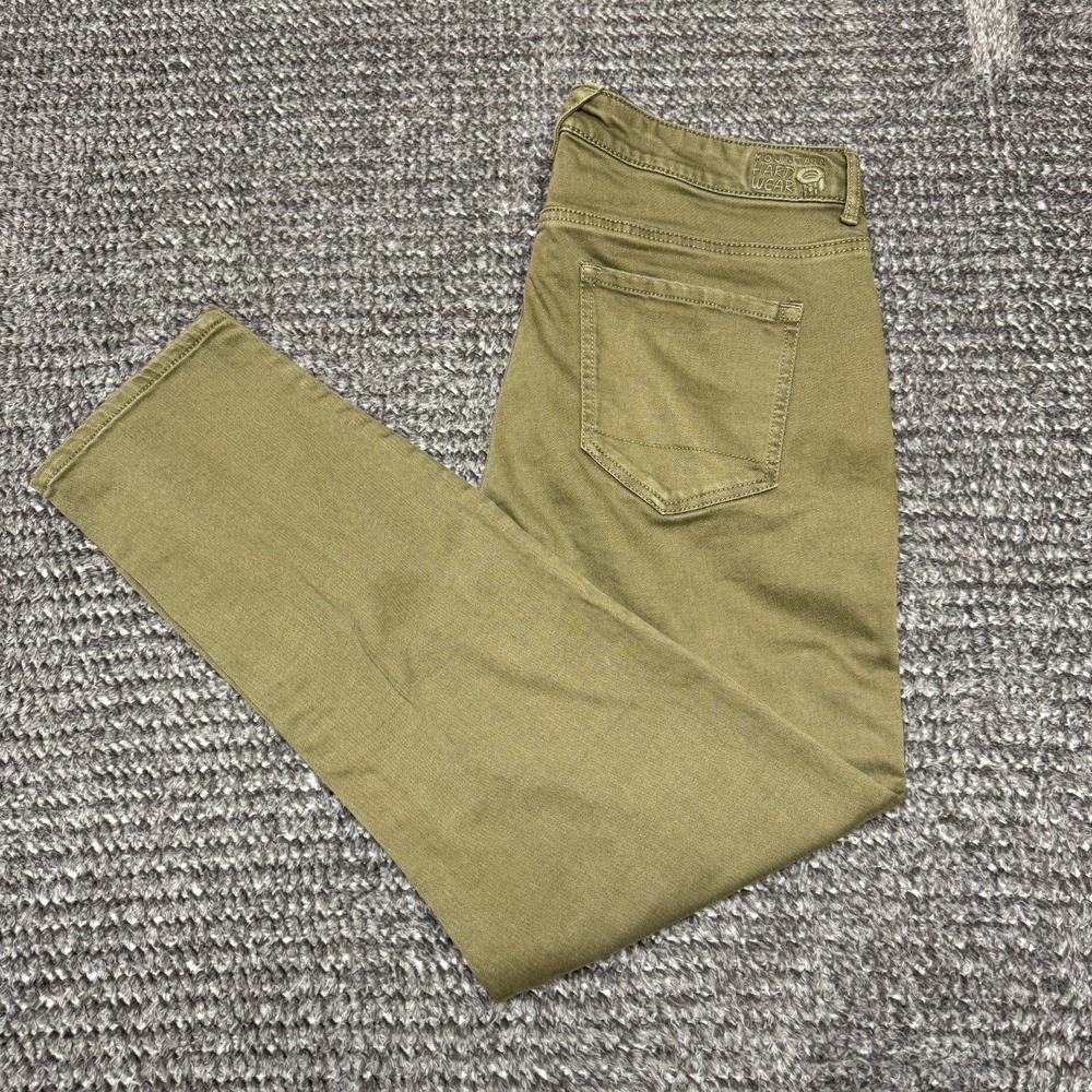 Mountain Hard Wear Womens Pants Size‎ 10 Regular Olive Green Hiking Outdoor